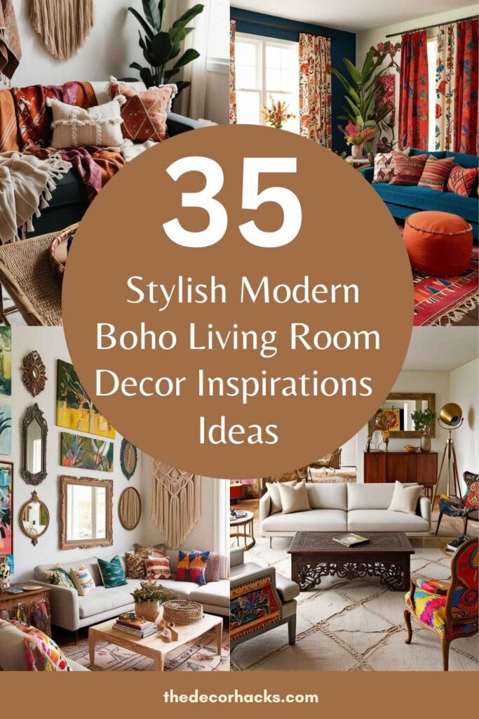 Boho Living Room Decor