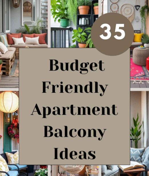 35 Budget-Friendly Apartment Balcony Ideas to Transform
