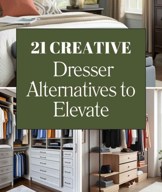 21 Creative Dresser Alternatives to Elevate Your Bedroom Style