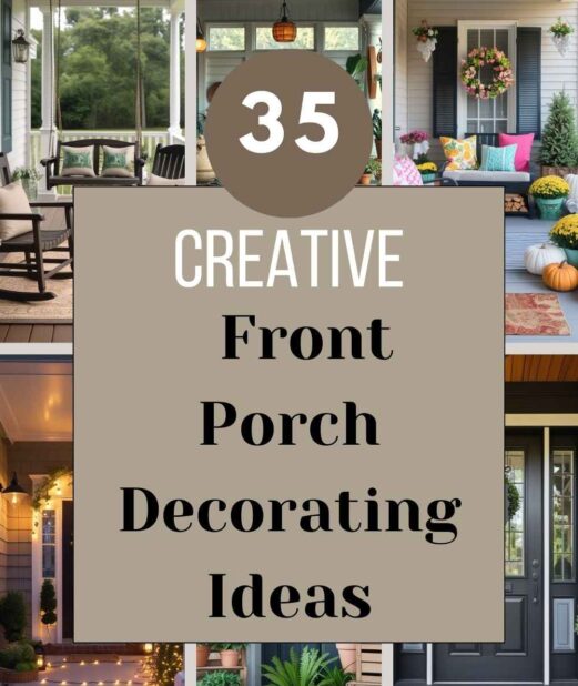 35 Creative Front Porch Decorating Ideas