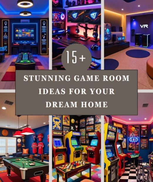 15+ Stunning Game Room Ideas for Your Dream Home