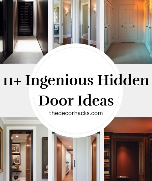 11+ Ingenious Hidden Door Ideas