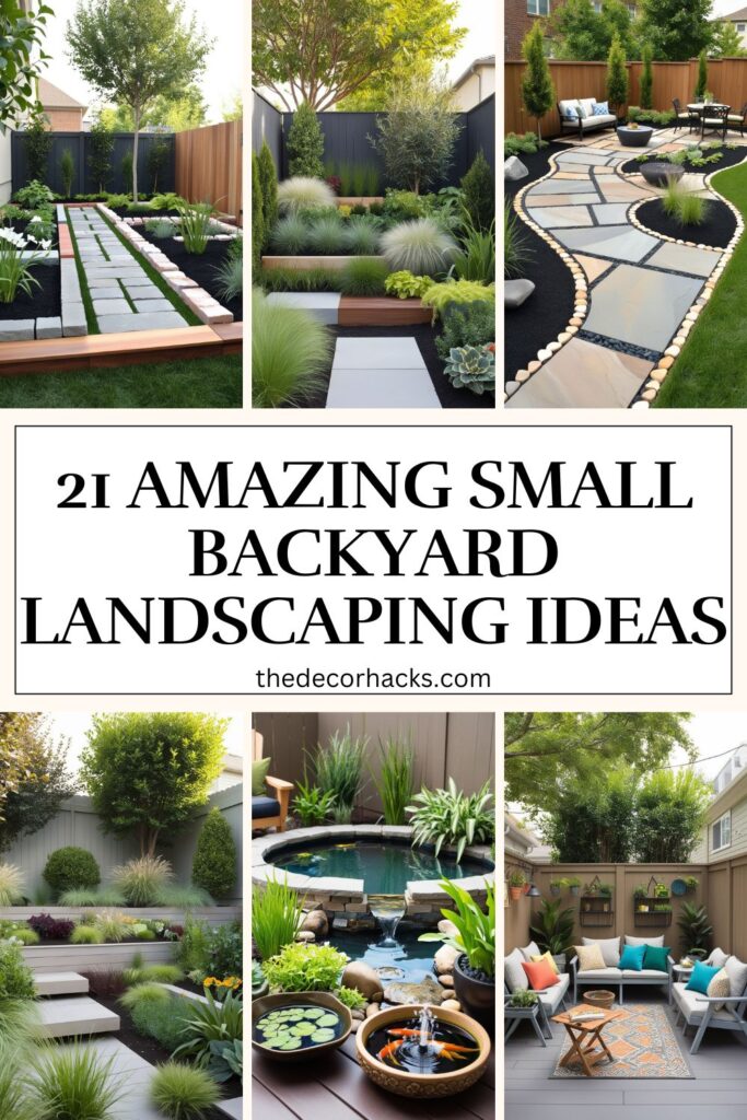 Small Backyard Landscaping Ideas