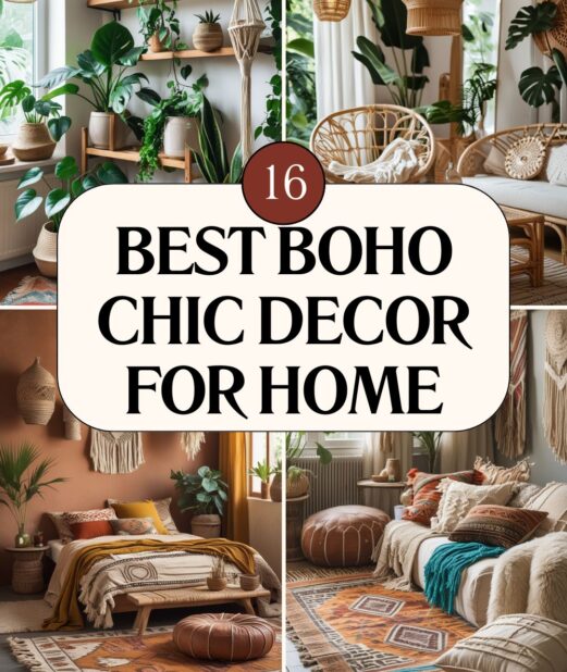16 Best Boho Chic Decor For Home