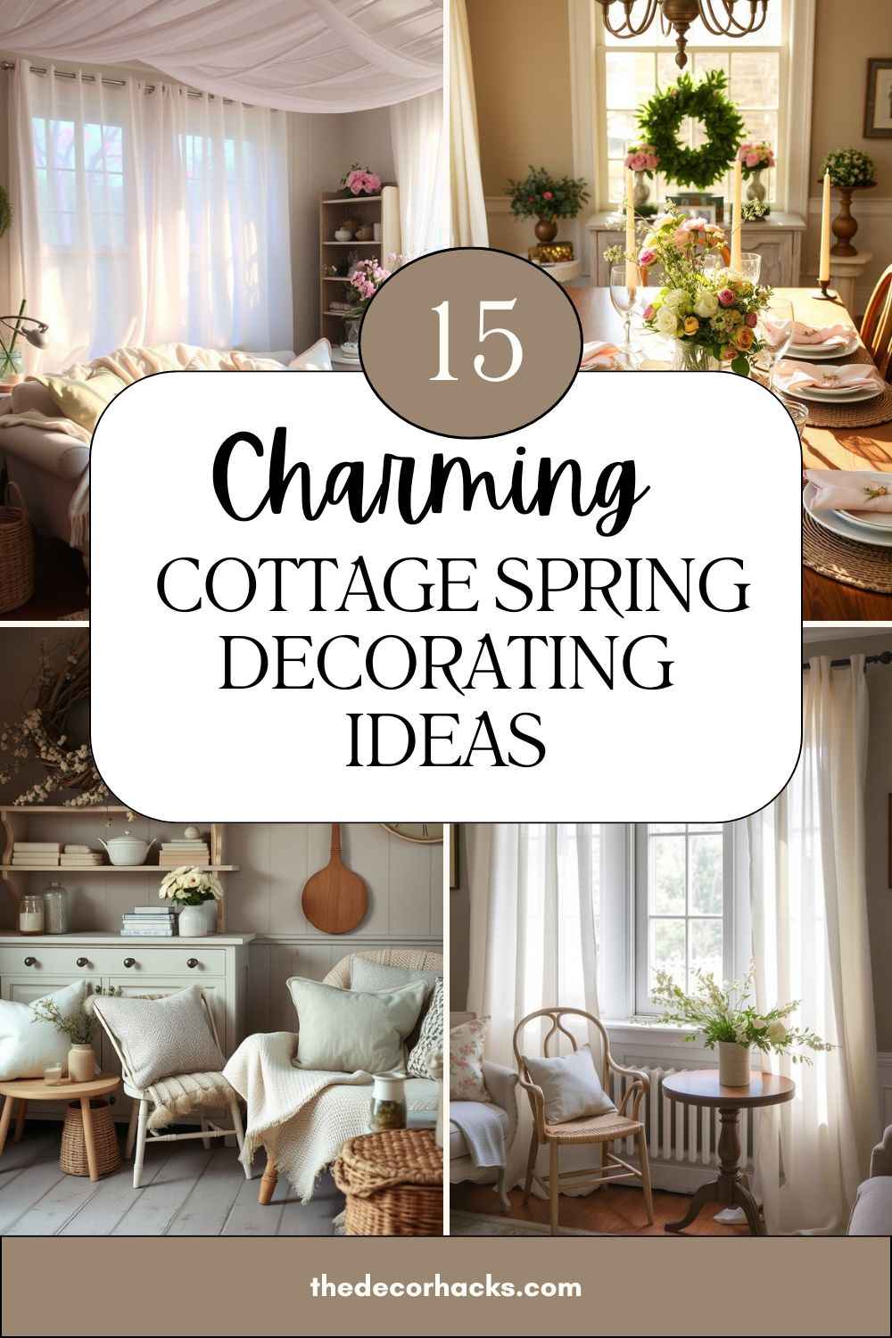 Cottage Spring Decorating Ideas