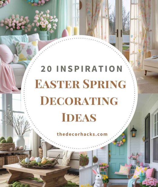 20 Inspiration Easter Spring Decorating Ideas