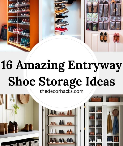16 Amazing Entryway Shoe Storage Ideas