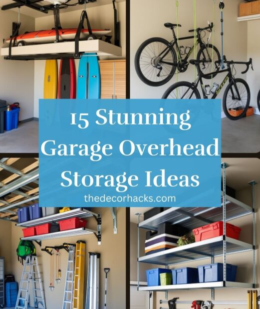 15 Stunning Garage Overhead Storage Ideas