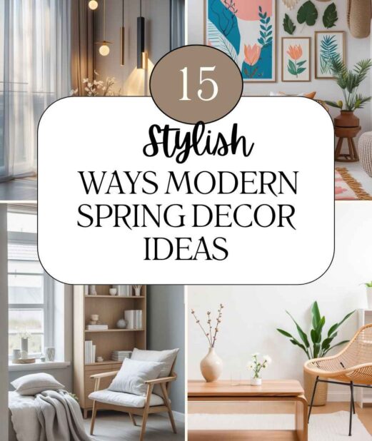 15 Stylish Ways Modern Spring Decor Ideas
