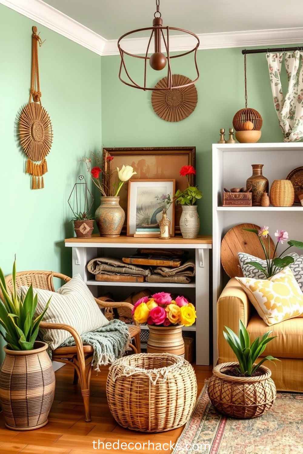 Vintage and Thrifted Decor for an Eclectic Mix