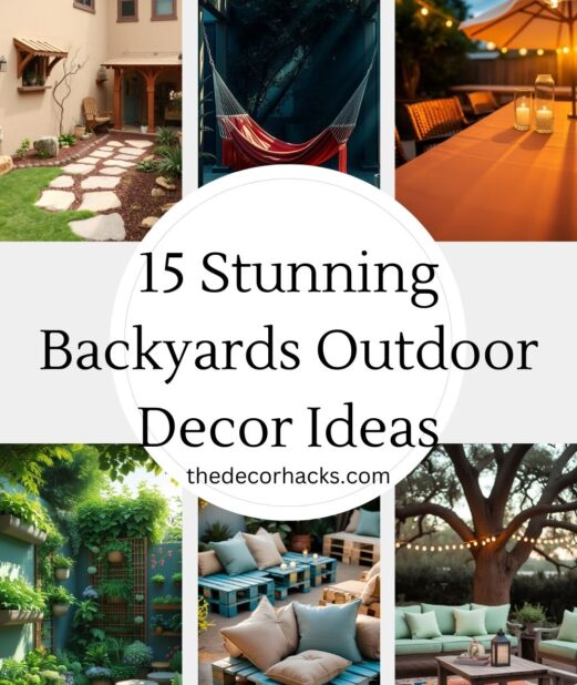 15 Stunning Backyards Outdoor Decor Ideas