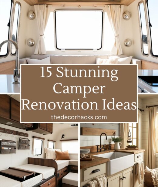 15 Stunning Camper Renovation Ideas