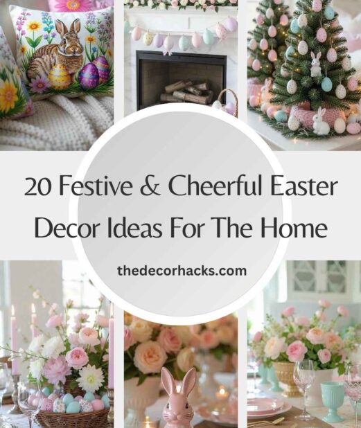 20 Festive & Cheerful Easter Decor Ideas For The Home
