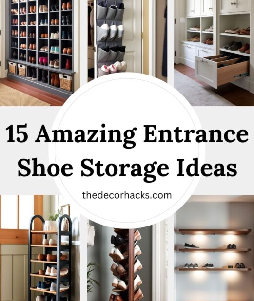 15 Amazing Entrance Shoe Storage Ideas