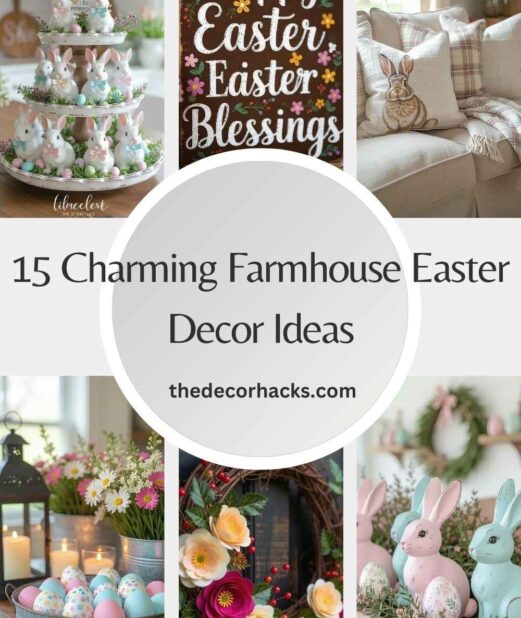 15 Charming Farmhouse Easter Decor Ideas