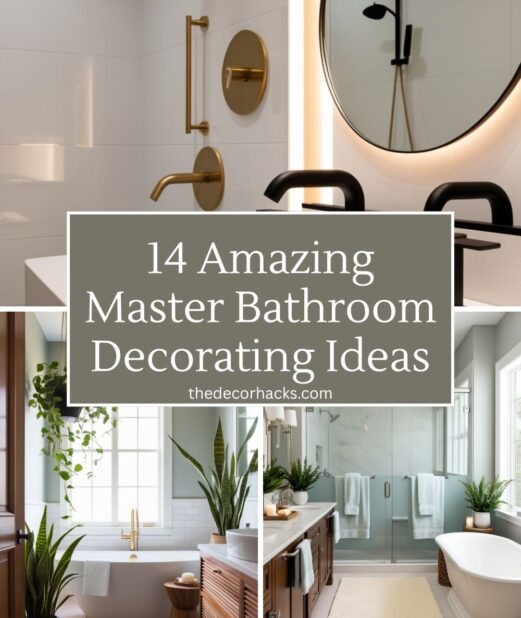 Amazing Master Bathroom Decorating Ideas