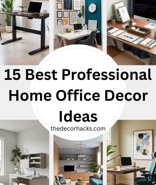 Best Professional Home Office Decor Ideas