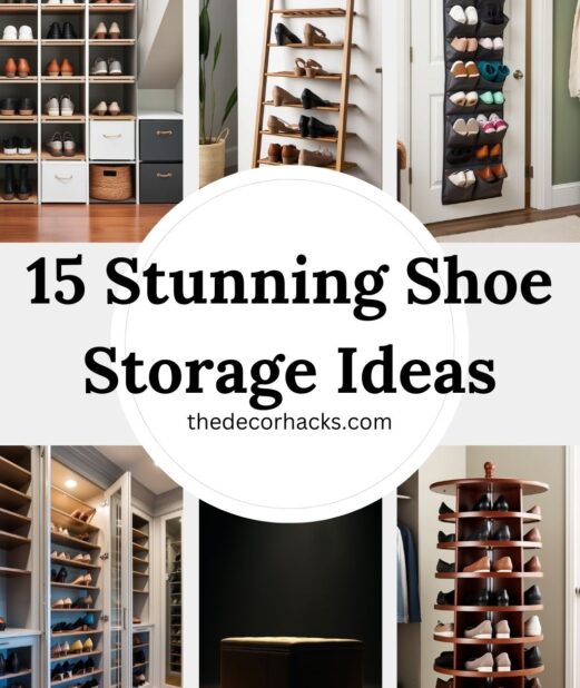 15 Stunning Shoe Storage Ideas