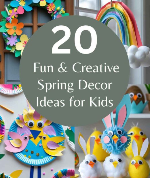 10 Fun & Creative Spring Decor Ideas for Kids
