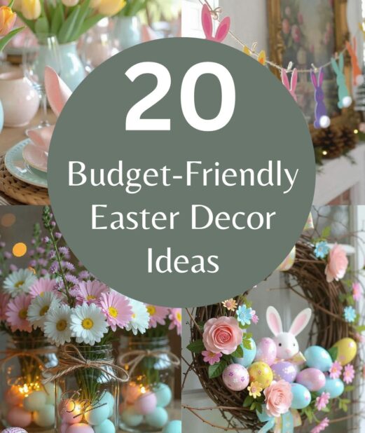 20 Budget-Friendly Easter Decor Ideas