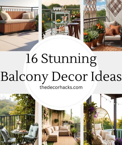 Stunning Balcony Decor Ideas