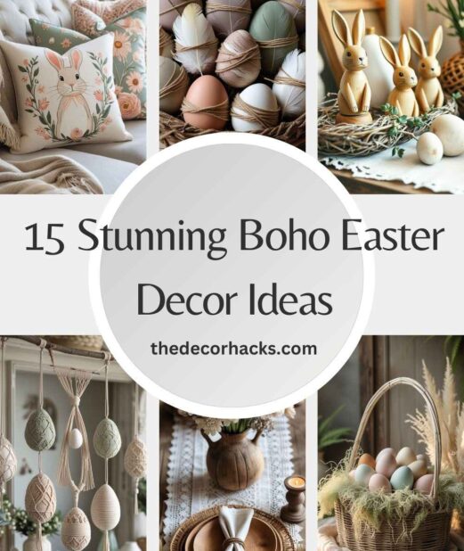 15 Stunning Boho Easter Decor Ideas