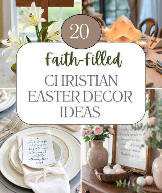 20 Faith-Filled Christian Easter Decor Ideas