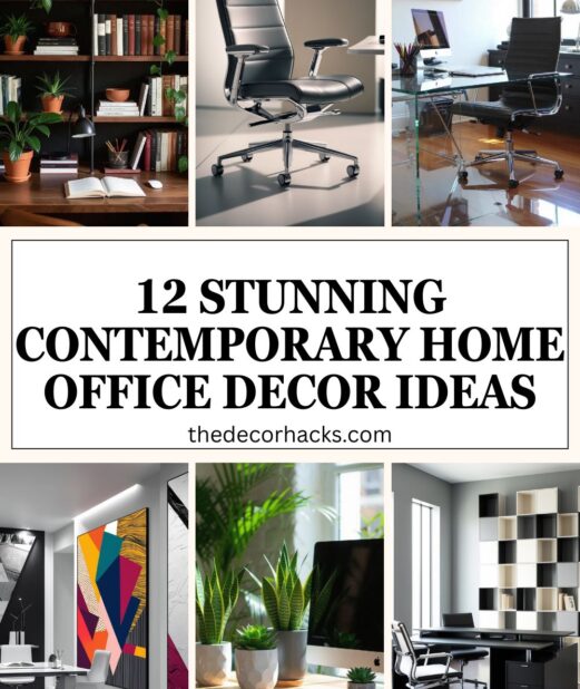 Stunning Contemporary Home Office Decor Ideas