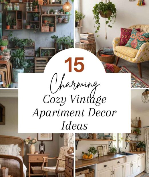 Charming Cozy Vintage Apartment Decor Ideas