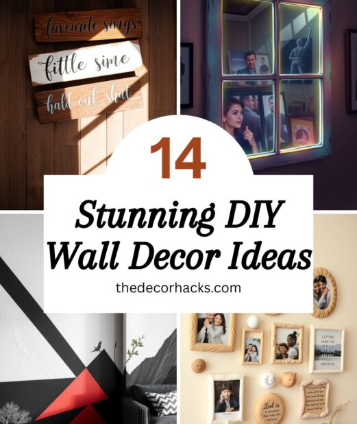 Stunning DIY Wall Decor Ideas