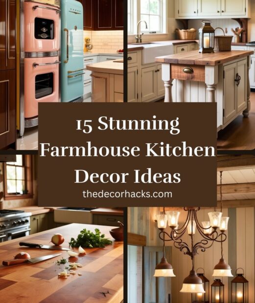 Stunning Farmhouse Kitchen Decor Ideas