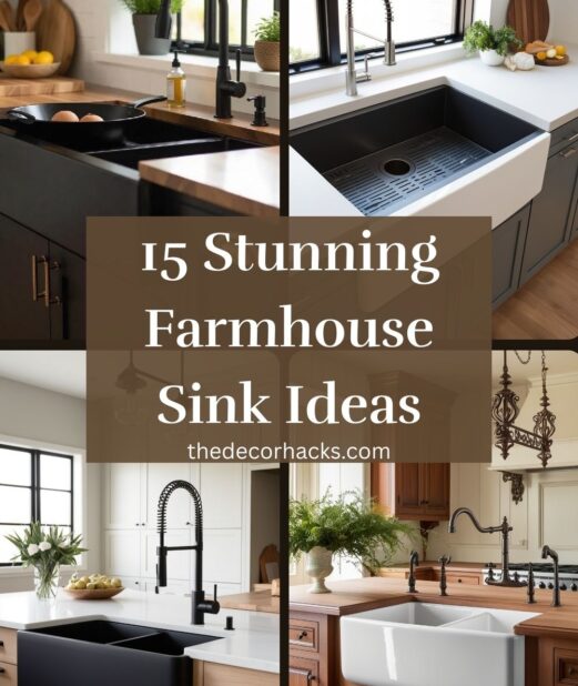 Stunning Farmhouse Sink Ideas