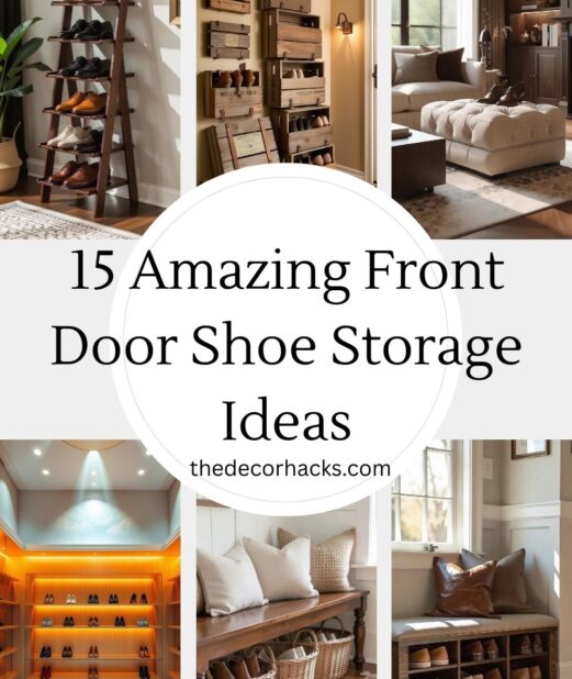 Amazing Front Door Shoe Storage Ideas