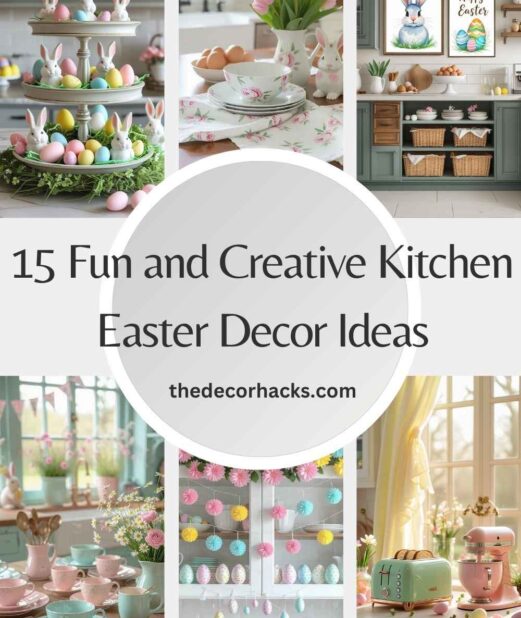 15 Fun and Creative Kitchen Easter Decor Ideas