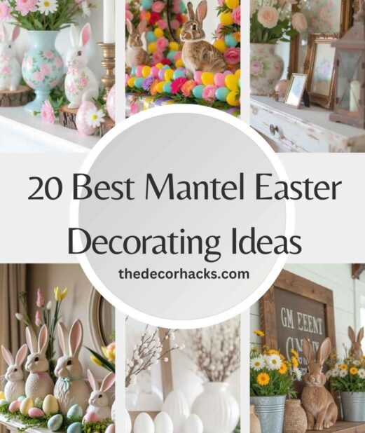 20 Best Mantel Easter Decorating Ideas