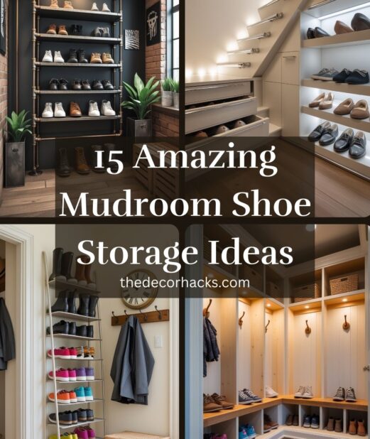 Amazing Mudroom Shoe Storage Ideas