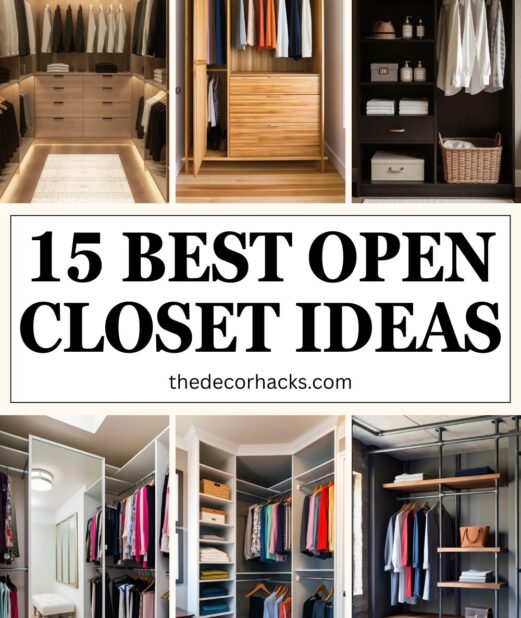 Best Open Closet Ideas