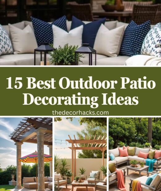 Best Outdoor Patio Decorating Ideas