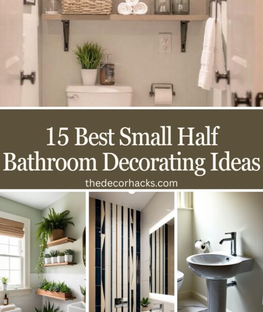 Best Small Half Bathroom Decorating Ideas