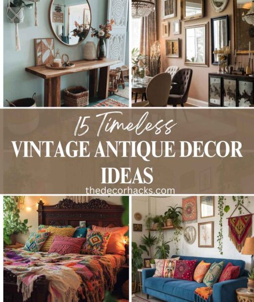 Timeless Vintage Antique Decor Ideas