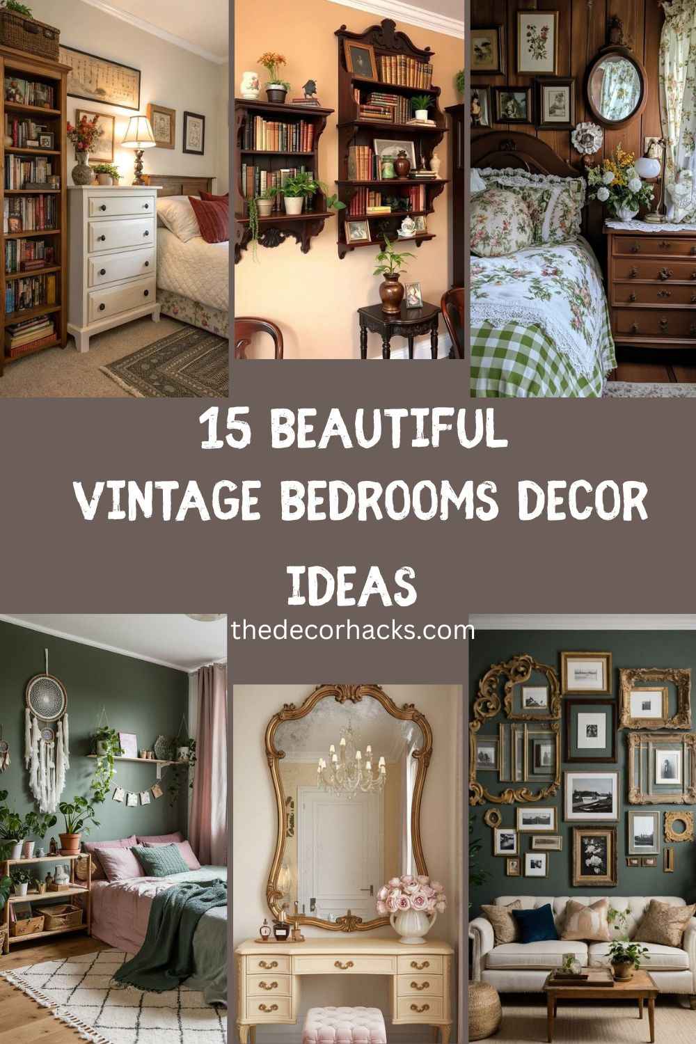 Vintage Bedrooms Decor Ideas