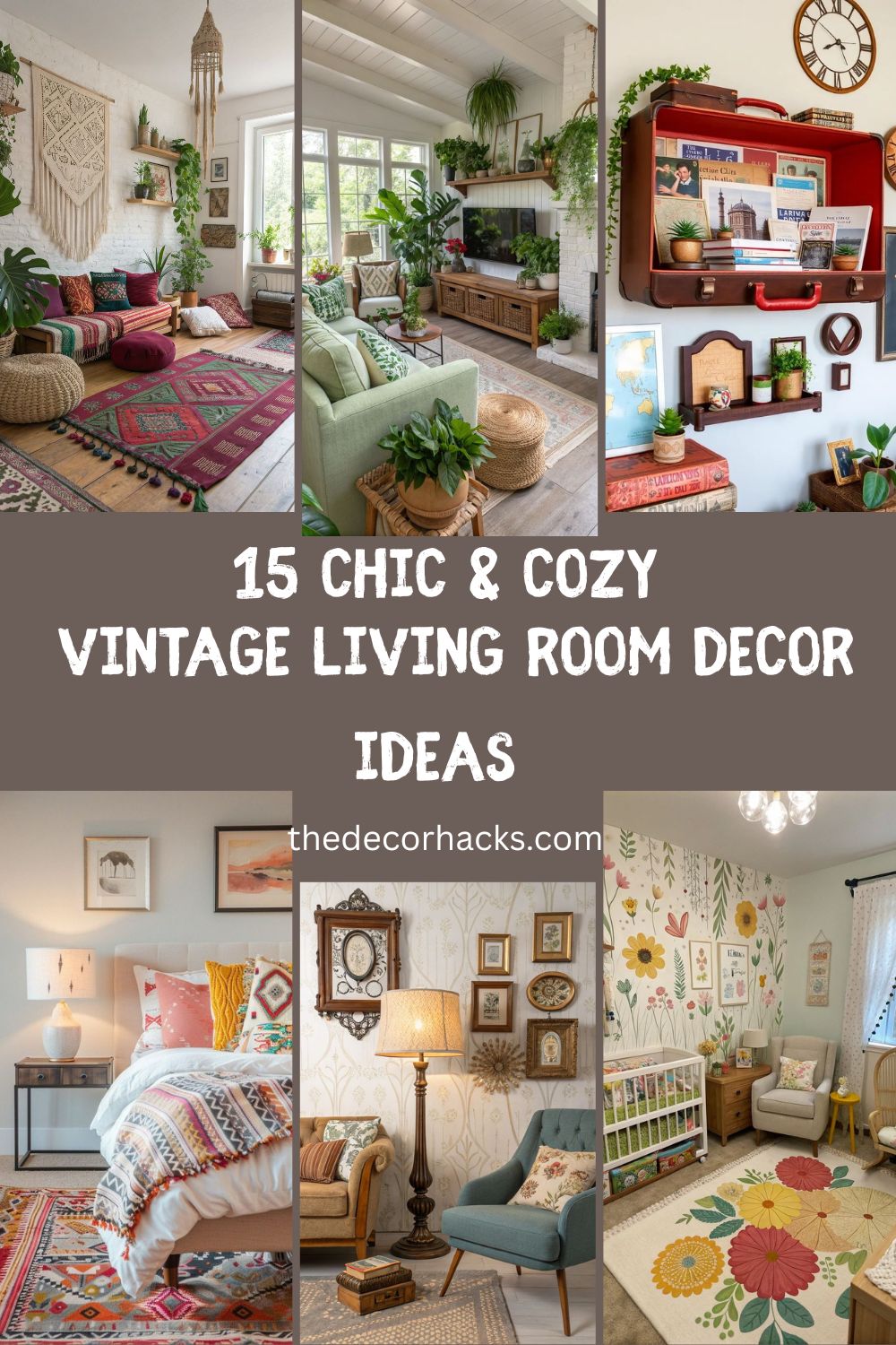 Vintage Living Room Decor Ideas