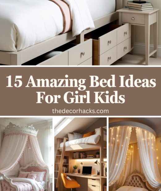 Amazing Bed Ideas For Girl Kids