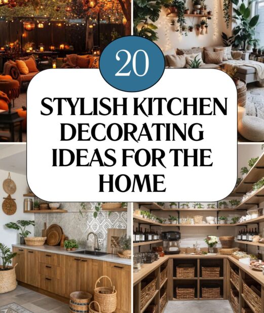Stylish Kitchen Decorating Ideas For The Home