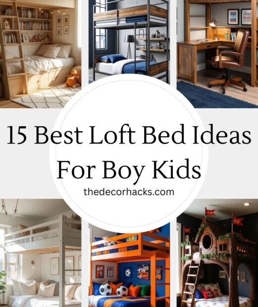 Best Loft Bed Ideas For Boy Kids