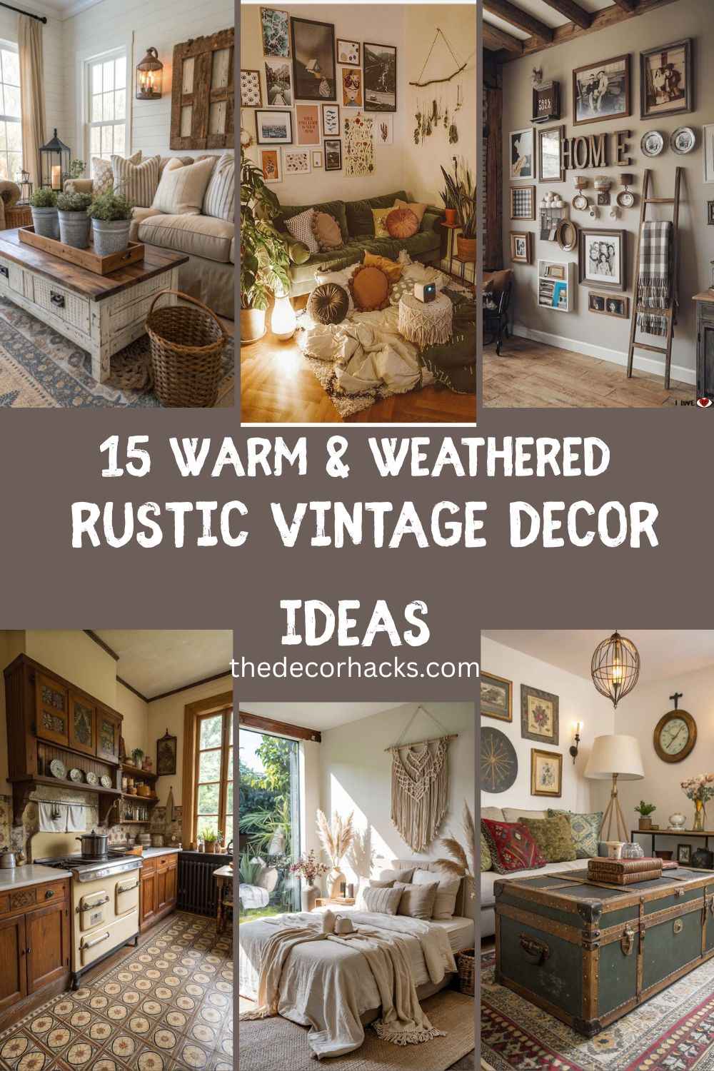 Rustic Vintage Decor Ideas
