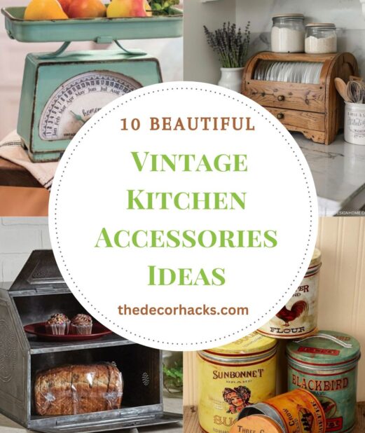 Beautiful Vintage Kitchen Accessories Ideas
