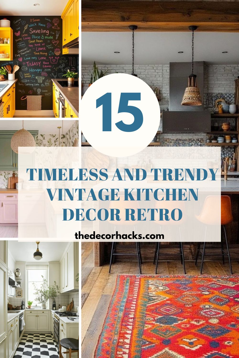 Vintage Kitchen Decor Retro
